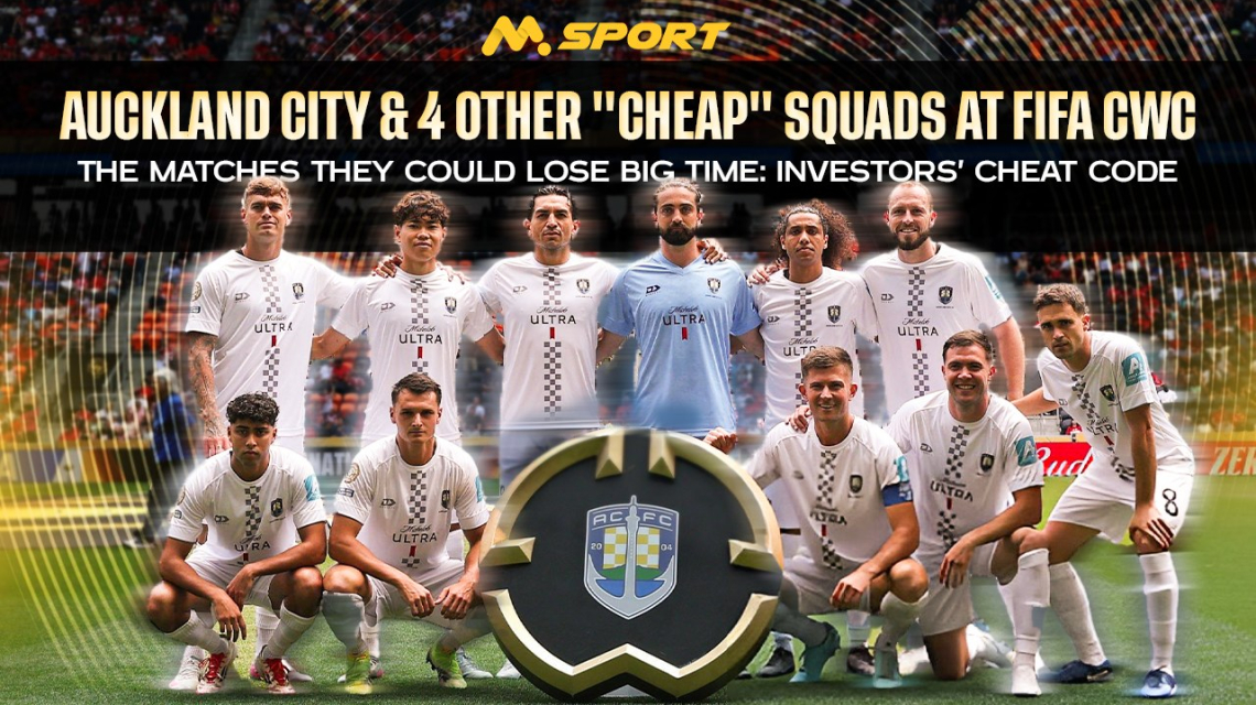 Auckland City &amp; 4 Other &quot;Cheap&quot; Squads at FIFA CWC &amp; The Matches They Could Lose Big: Investors' Cheat Code